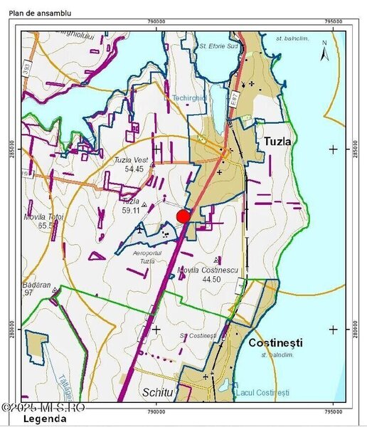 Tuzla, teren intravilan de vanzare