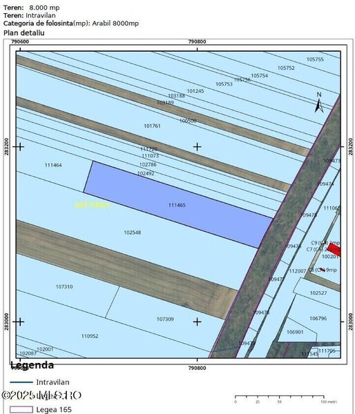 Tuzla, teren intravilan de vanzare